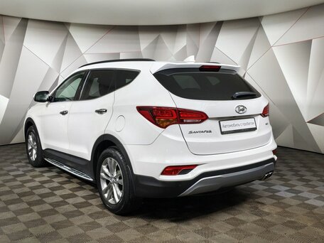 2016 Hyundai Santa Fe III Рестайлинг, белый, 2099000 рублей, вид 4
