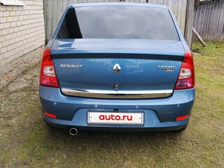 2011 Renault Logan I Рестайлинг, синий, 605000 рублей, вид 5