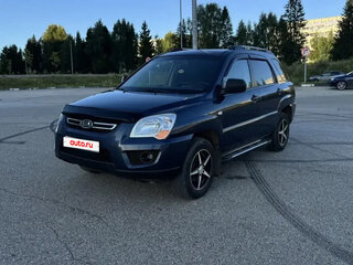 2008 Kia Sportage II Рестайлинг, синий, 915000 рублей, вид 1