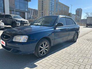 2007 Hyundai Accent ТагАЗ II, синий, 285000 рублей, вид 1