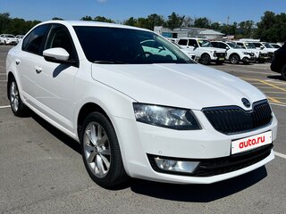 2015 Skoda Octavia III (A7), белый, 1350000 рублей, вид 2