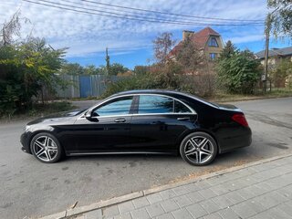 2016 Mercedes-Benz S-Класс 500 Long VI (W222, C217), чёрный, 4300000 рублей, вид 4