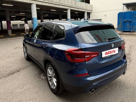2018 BMW X3 20i xDrive III (G01), синий, 3500000 рублей, вид 4