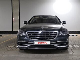 2017 Mercedes-Benz Maybach S-Класс 560 I (X222) Рестайлинг, чёрный, 6450000 рублей, вид 2