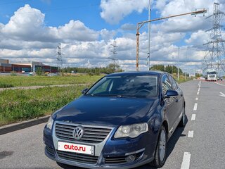 2008 Volkswagen Passat B6, синий, 520000 рублей, вид 1