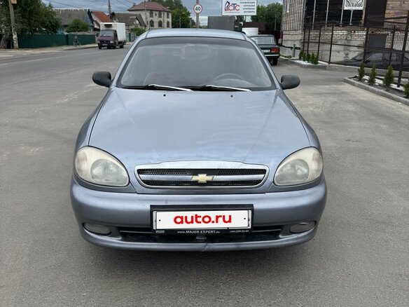 2007 Chevrolet Lanos I, серебристый - вид 1