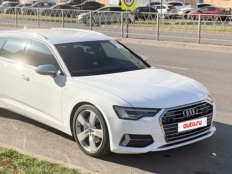 2018 Audi A6 45 TDI V (C8), белый, 4390000 рублей, вид 3