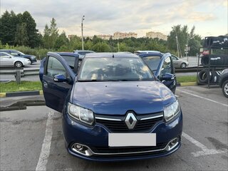 2016 Renault Logan II, синий, 750000 рублей, вид 1