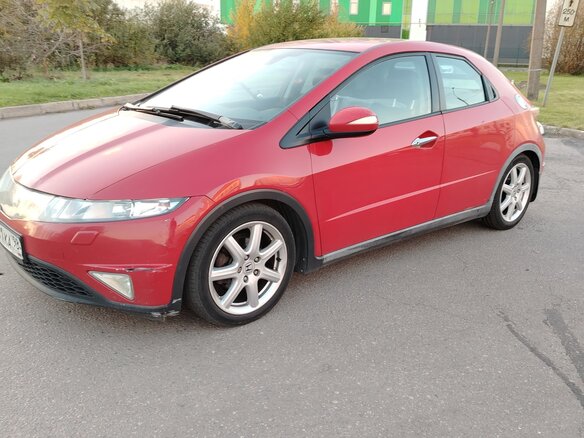 2008 Honda Civic VIII, красный, 500000 рублей - вид 10