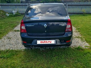 2012 Renault Logan I Рестайлинг, чёрный, 590000 рублей, вид 3
