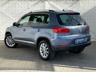2012 Volkswagen Tiguan I Рестайлинг, синий, 1360000 рублей, вид 5