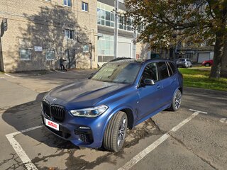 2019 BMW X5 30d IV (G05/G18), синий, 7000000 рублей, вид 3