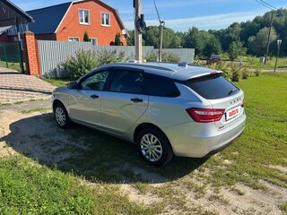 2021 Lada (ВАЗ) Vesta SW I, серебристый, 1180000 рублей, вид 4