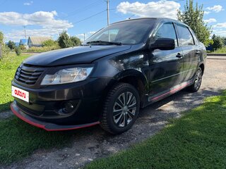 2013 Lada (ВАЗ) Granta I, чёрный, 310000 рублей, вид 1