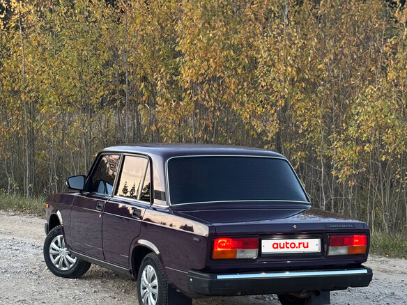 2003 Lada (ВАЗ) 2107, фиолетовый, 450000 рублей - вид 5