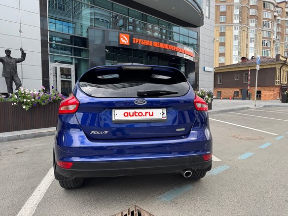 2015 Ford Focus III Рестайлинг, синий, 1520000 рублей - вид 5