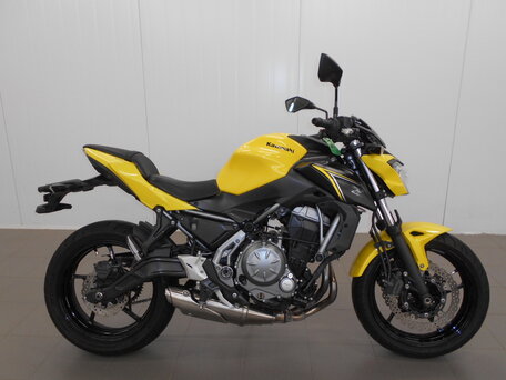 2017 Kawasaki Z 650, жёлтый, 470000 рублей, вид 2