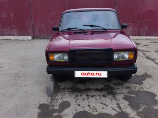 2002 Lada (ВАЗ) 2107, пурпурный, 110000 рублей, вид 3