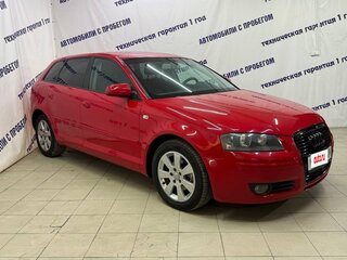 2005 Audi A3 II (8P) Рестайлинг 1, красный, 465000 рублей, вид 3