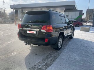 2012 Toyota Land Cruiser 200 Series Рестайлинг 1, чёрный, 4580000 рублей, вид 4