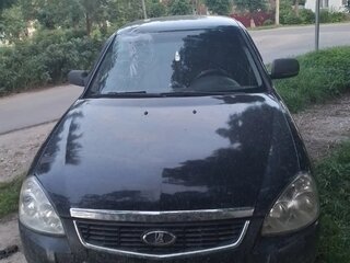 2007 Lada (ВАЗ) Priora I, чёрный, 75000 рублей, вид 2