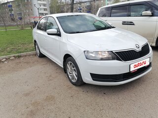 2017 Skoda Rapid I Рестайлинг, белый, 999000 рублей, вид 3