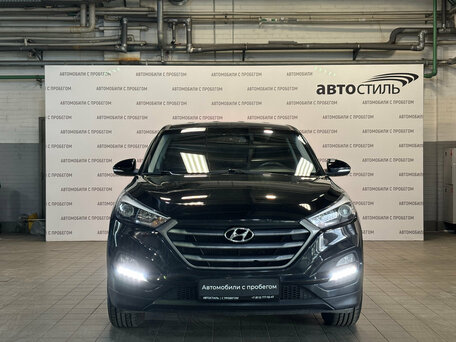 2016 Hyundai Tucson III, чёрный, 1519000 рублей, вид 2