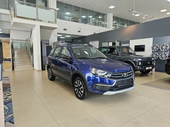2026 Lada (ВАЗ) Granta Cross I Рестайлинг, синий - вид 1