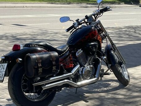 1993 Honda Steed 400, красный, 305000 рублей, вид 5