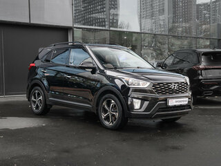 2020 Hyundai Creta I Рестайлинг, чёрный, 1890000 рублей, вид 3