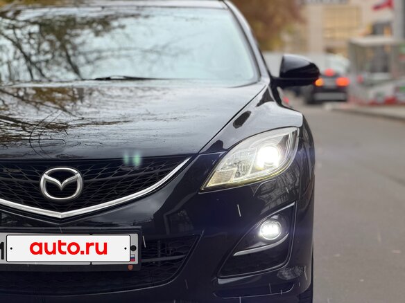 2009 Mazda 6 II (GH), чёрный - вид 7
