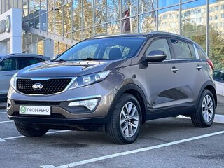 2014 Kia Sportage III Рестайлинг, коричневый, 1490000 рублей, вид 1