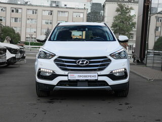 2015 Hyundai Santa Fe III Рестайлинг, белый, 2050000 рублей, вид 2