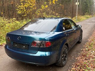 2007 Mazda 6 I (GG) Рестайлинг, синий, 720000 рублей, вид 3