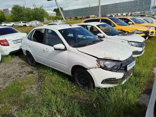 2023 Lada (ВАЗ) Granta I Рестайлинг, белый, 382500 рублей, вид 2