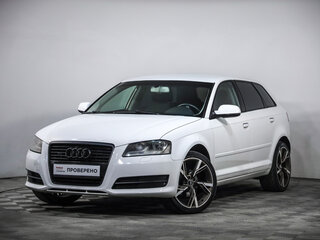 2010 Audi A3 II (8P) Рестайлинг 2, белый, 839000 рублей, вид 1