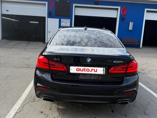 2017 BMW 5 серии 530i xDrive VII (G30/G31/G38), чёрный, 3600000 рублей, вид 5