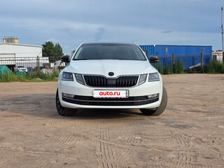 2018 Skoda Octavia III (A7) Рестайлинг, белый, 1700000 рублей, вид 2