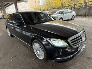 2018 Mercedes-Benz S-Класс 350 d Long VI (W222, C217) Рестайлинг, чёрный, 3990000 рублей, вид 2