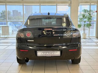2008 Mazda 3 I (BK) Рестайлинг, чёрный, 499000 рублей, вид 4