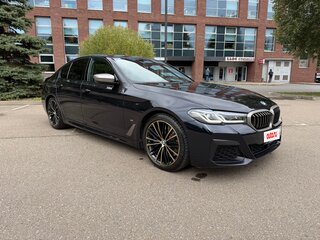 2021 BMW 5 серии 540d xDrive VII (G30/G31/G38) Рестайлинг, чёрный, 8700000 рублей, вид 5
