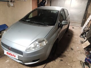 2008 Fiat Punto III Grande Punto, серебристый, 240000 рублей, вид 4