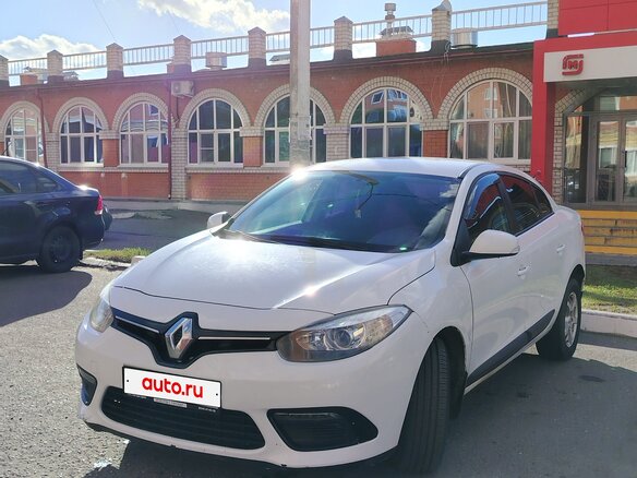 2013 Renault Fluence I, белый, 589000 рублей