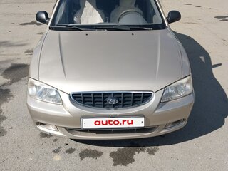 2005 Hyundai Accent ТагАЗ II, бежевый, 280000 рублей, вид 1