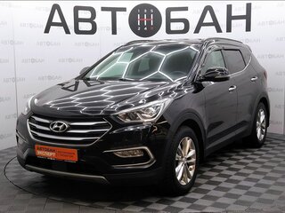 2017 Hyundai Santa Fe III Рестайлинг, чёрный, 1849000 рублей, вид 1