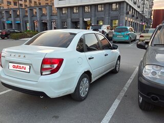 2019 Lada (ВАЗ) Granta I Рестайлинг, белый, 430000 рублей, вид 4