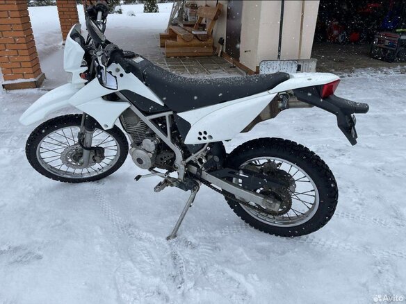 2010 Kawasaki KLX 125, белый, 300000 рублей - вид 16