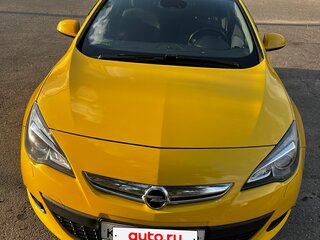 2011 Opel Astra GTC J Рестайлинг, жёлтый, 990000 рублей, вид 5