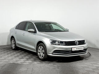 2018 Volkswagen Jetta VI Рестайлинг, серебристый, 1190000 рублей, вид 3