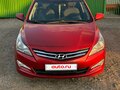 2016 Hyundai Solaris I Рестайлинг, красный